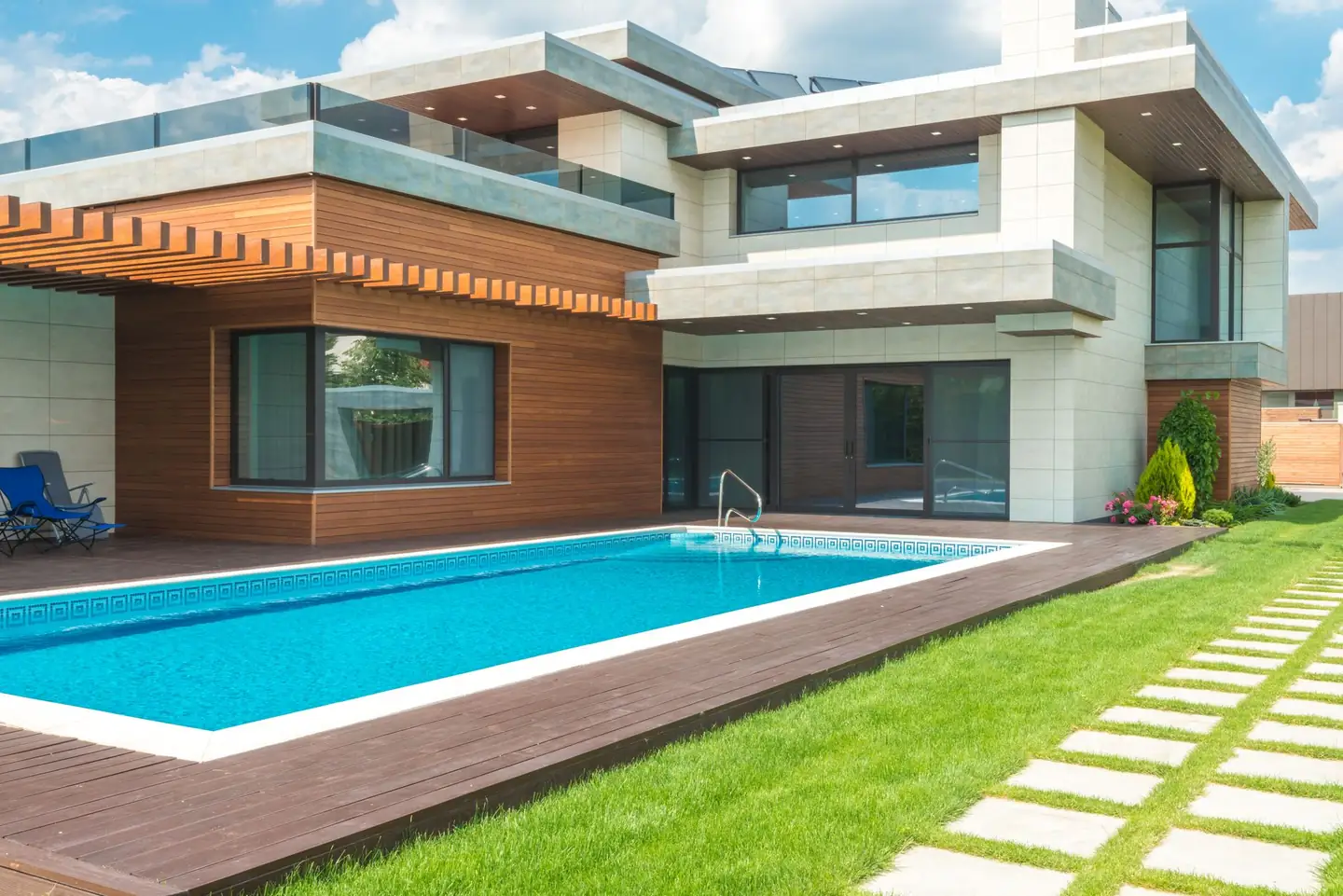 Swimming pool built in Rosehill, NSW
